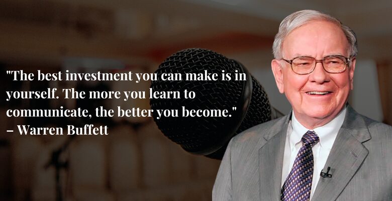 How Warren Buffett overcame his fear of public speaking How Warren Buffett overcame his fear of public speaking