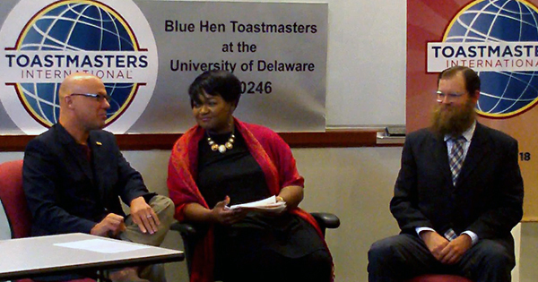 Toastmasters starts UD chapter Toastmasters starts UD chapter