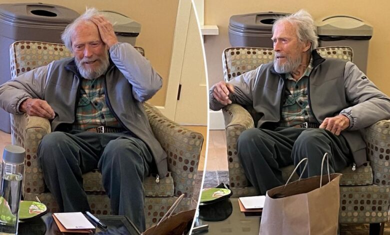 Clint Eastwood, 93, spotted in rare appearance with Jane Goodall at event in California Clint Eastwood, 93, spotted in rare appearance with Jane Goodall at event in California