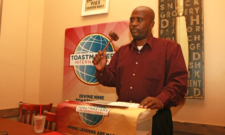 Divine Nine Toastmasters develops pubic speaking skills Divine Nine Toastmasters develops pubic speaking skills
