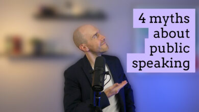 Busting myths about public speaking – The Art of Speaking