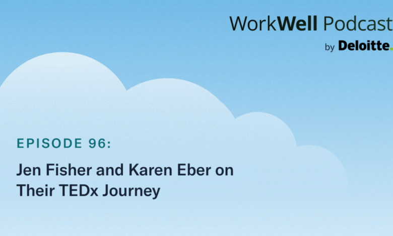 The WorkWell Podcast with Jen Fisher: Karen Eber and Jen Discuss How to Give a Powerful Speech The WorkWell Podcast with Jen Fisher: Karen Eber and Jen Discuss How to Give a Powerful Speech