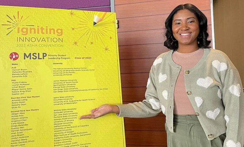 Q&A with Calia Howse, ASHA Minority Student Leader – Georgia State University News