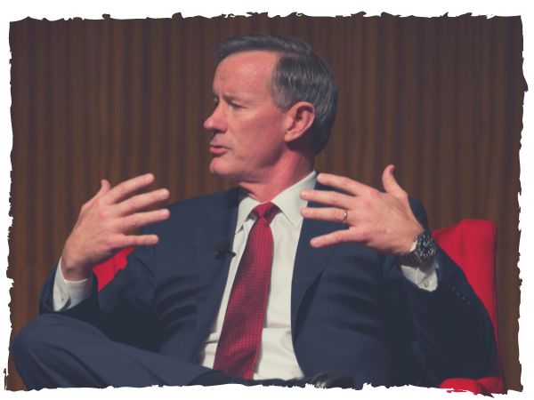William McRaven | navy seal speaker make your bed | famous male motivational speakers
