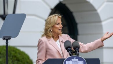 Former first lady Jill Biden speaking engagement in Santa Cruz, California canceled