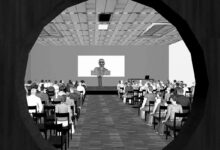 Men who are bad at public speaking can get help from a virtual clone